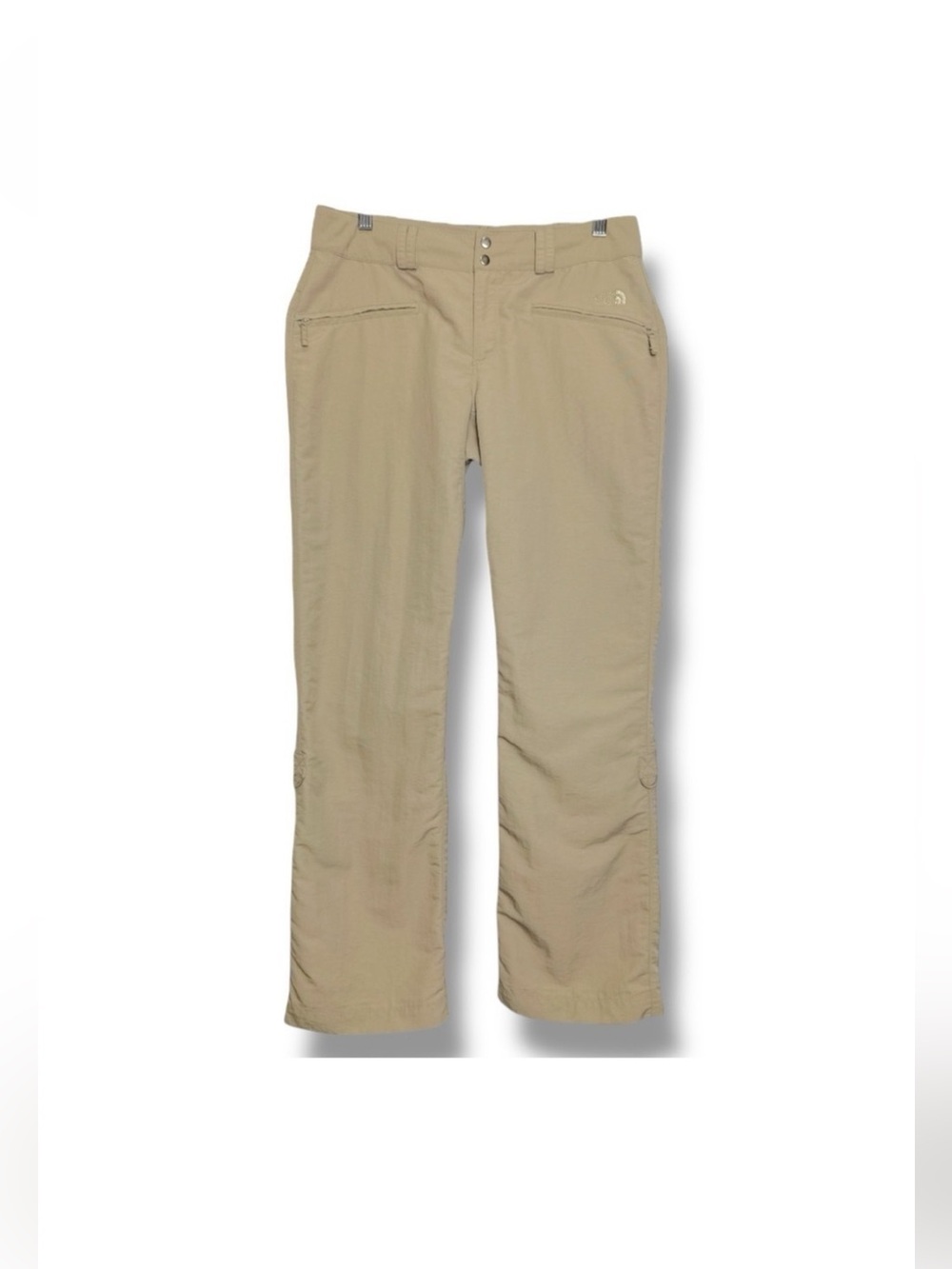 The North Face Tan Straight Leg Jumpsuit with Adjustable Cuffs